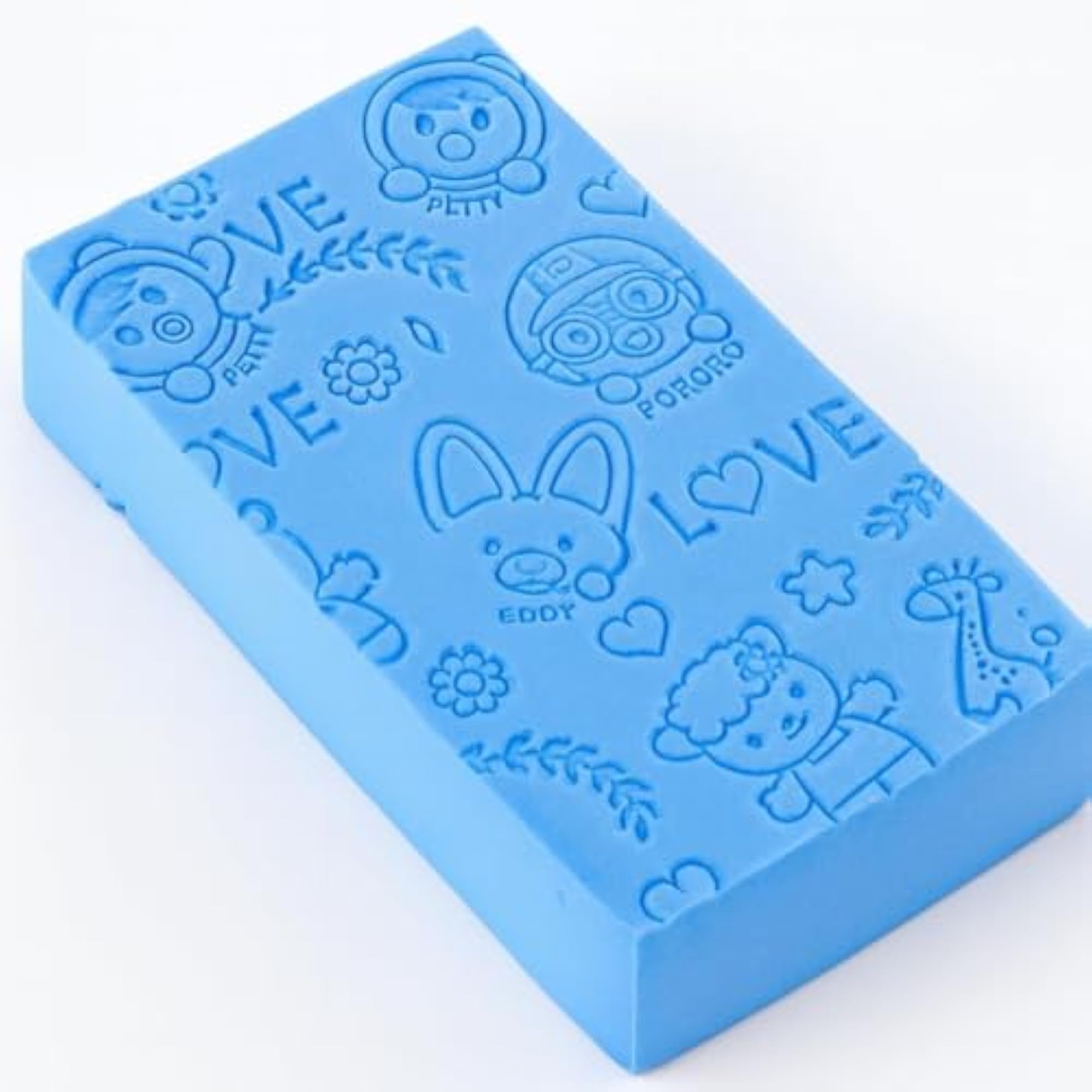 Exfoliating Bath Sponge for Gentle Peeling and Dead Skin Removal