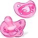 Chicco NaturalFit Pacifier Pink Soft Silicone 0-6M (2 pcs)