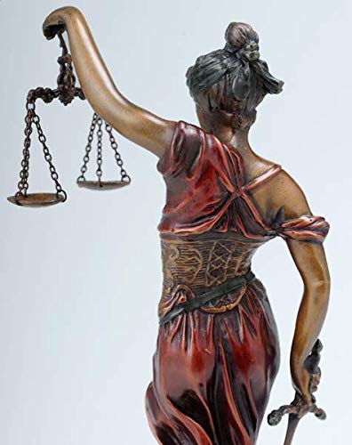 Amazon.co.jp: 正義の女神 テミス像（ブロンズ像） : ホーム＆キッチン