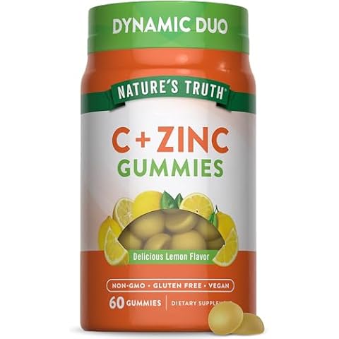 Nature's Truth Vitamin C Gummies with Zinc | 60 count Cover