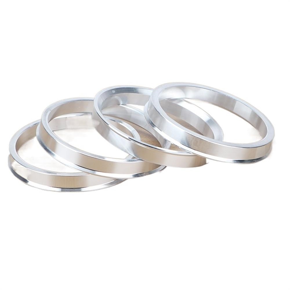 Zentrierringe 4 Teile/Satz Aluminiumlegierung Radnabe Zentrische Ringe 110-67,1 106,1-100,5 106-67, 86,1-84, 110-100, 71,5-66,6mm(110-100.5mm)
