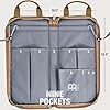 Meinl Cymbals Pro Stick Bag – 9 Internal Pockets, Exterior Pocket, Floor Tom Hooks – Drum Accessory, Light Brown (MSBCB) #1