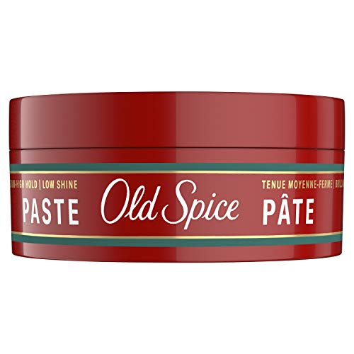 Old Spice Hair Styling Paste for Men, Medium-High Hold/Low Shine, 2.22 Oz