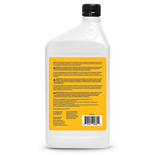Image of DEWALT - Biodegradable Bar & Chain Oil - Green, Eco-Friendly, Non-Toxic Professional Bar & Chainsaw Lubricant (32 oz (Case of 2))