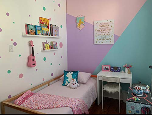 Vinilo Decorativo Pastel Lunares Rosa para Pared miniatura 4