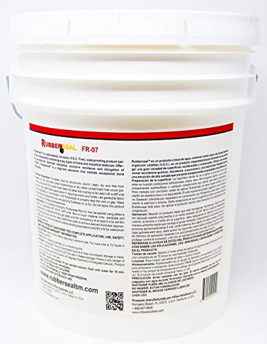 Rubberseal Liquid Rubber Waterproofing and Protective Coating - Roll On (5 Gallons)