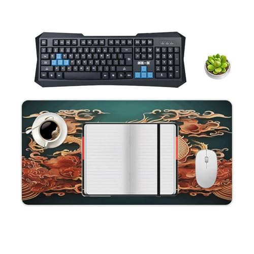 Pad de Escritorio Grande Estilo Dragon Chino 30x60 cm miniatura 4