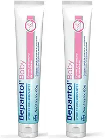 Kit com 2 Cremes Pomada de Assadura 60gr Cada - Bepantol