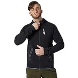 New Balance Men's Fortitech Fleece Full Zip, Black Heather , Large
