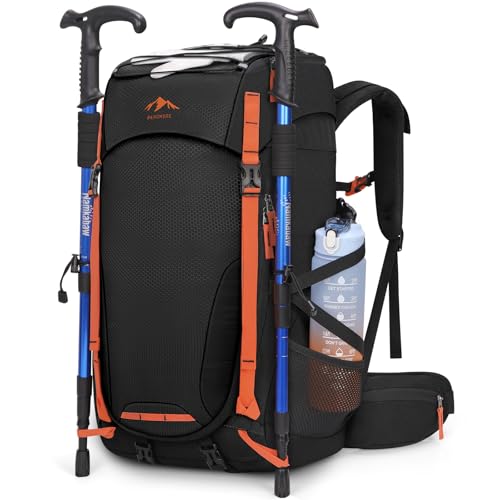 RAINSMORE Zaino Trekking 40 Litri Uomo e Donna Impermeabile Zaino