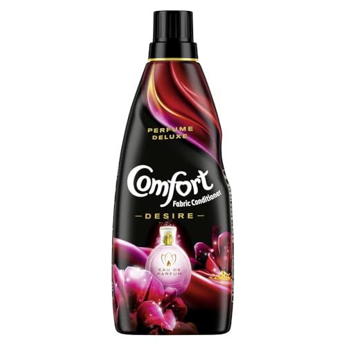 Comfort Perfume Deluxe Fabric Conditioner 850 mL | After Wash Liquid Fabric Softener | Softness, Shine & Long Lasting Freshness