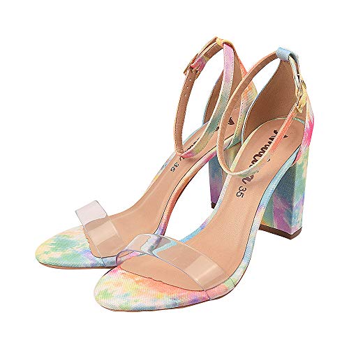 Sandália Feminina Salto Giseli Tamanho:37;Cor:Rosa