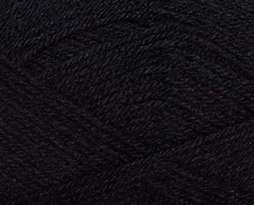 Image of M.G ENTERPRISE Sunrise Black (200 gm) Wool Ball Hand Knitting Wool /Art Craft Soft Fingering Crochet Hook Yarn, Needle Knitting Yarn Thread Dyed