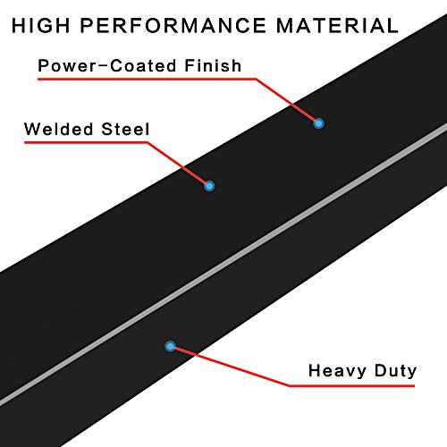 Ebesttech 1Pc 4000Lbs Clamp On Pallet Forks 60 Inch Heavy Duty Steel Fork Length Pallet Bucket Forks With Adjustable Stabilizer Bar For Loader Bucket Skidsteer Tractor #TOP4