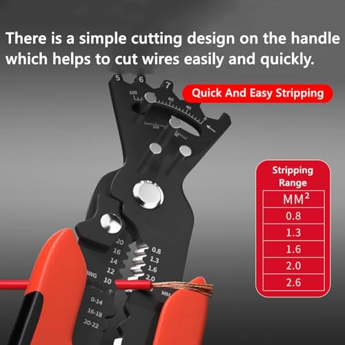 Image of REWOP Multi-function Plier Tools Made of Stainless Steel with 11 Screwdriver bits with Safety Hook, Bottle Opener, Multifunction Pliers for Outdoor Backpacking & Gifting. (Crown Head)