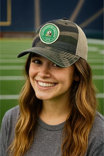 Gorra Trucker Relaxed Fit Oregon University Camuflada miniatura 3