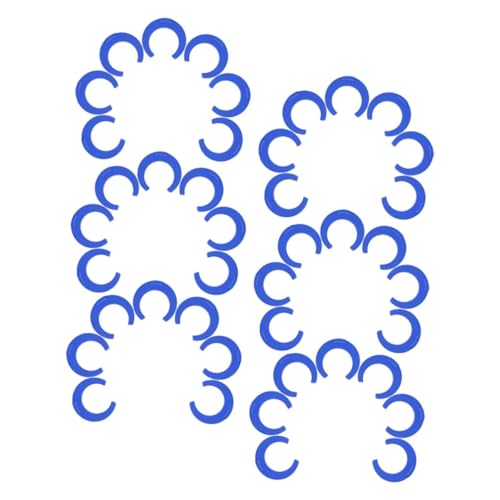 Uonlytech Water Filter Locking Clip 500pcs Stainless Clamp Fitting for Filters Easy Install Detach