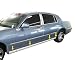 Made In USA! 98-2011 Lincoln Town Car Lower Rocker Panel Rocker Panel Chrome Stainless Steel Body Side Moulding Molding Trim Cover 4" Wide 8PC