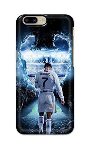 Image of Printed Hard Back Cover Case for OnePlus 5 Back Cover (Footbal Legend) -1302
