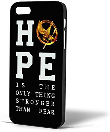 Hunger Game Hope Quote for Iphone Case (iPhone 5/5s Black) image 2
