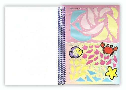 Mondi Incantati. Adesivi Con I Numeri. Ediz. A Colori. Ediz. A Spirale - 2