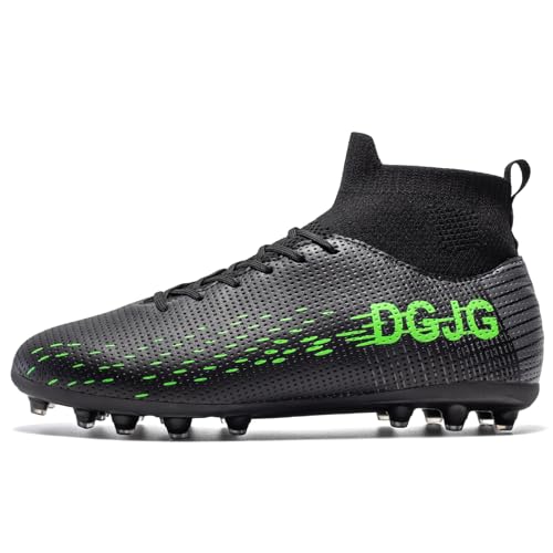 Boys Girls Soccer Cleats High-top Training Soccer Shoes3