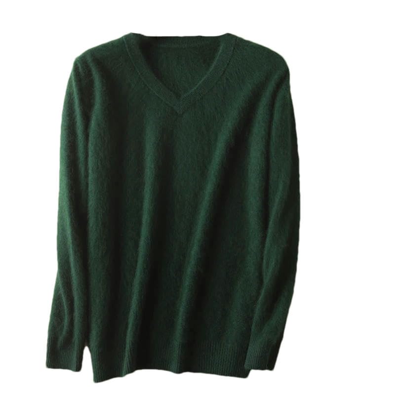 Pull homme col en V chaud pour ne plus souffrir du froid en hiver