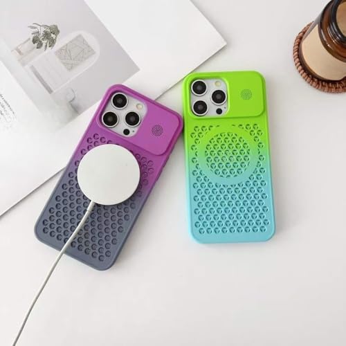 Coque aromathérapie dégradée orange jaune pour iPhone 15 Pro Max - 4