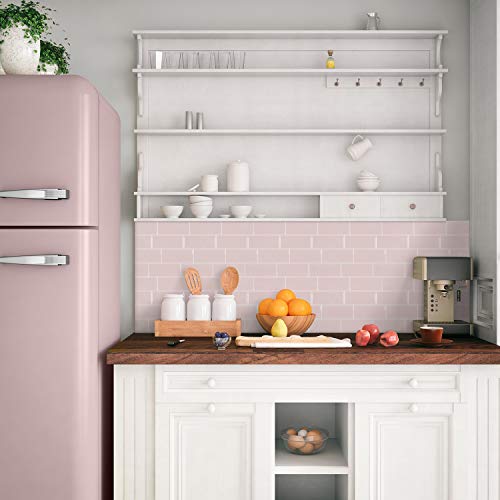 Smart Tiles Self Adhesive Wall Tiles - Metro Ava - 4 Sheets of 11.56" x 8.38" (29.36 cm x 21.29 cm) Kitchen and Bathroom Stick on Tiles - 3D Peel and Stick Backsplash - Thumbnail 7