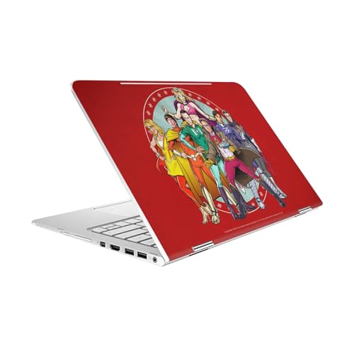 Vinyle autocollant HP Spectre Pro X360 G2 protection de coque motif The Big Bang Theory