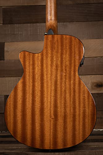 Ibanez Aeg 12-String Acoustic-Electric Guitar (Dark Violin Sunburst) #TOP1
