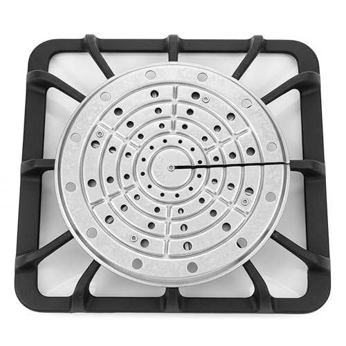 Lavatelli MAXI TUKA Hot Plate and Flame Diffuser for Gas Hob and Stove for Savings and Better Cooking, made in Steel, Grey 20 cm Diameter