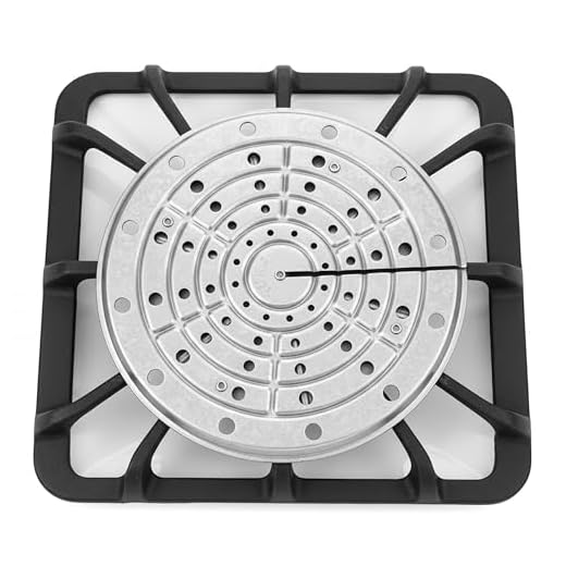 TUKA Placa Térmica de Acero para Estufas de Gas, Accesorios Cocina, Distribuidor de Llama, Ahorro y Mejor Cocción, Camping Portátil, Diámetro 20cm, Color Gris, Cubre Encimera