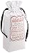 Lillian Rose Bridesmaid/Sidekick Wine Bag, 11.25 x 7"