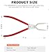 3383EER4001A Washer Spring Expansion Tool, Professional Inner and Outer Tub Spring Removal and Install Tool for Samsung for LG Washing Machines red