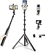Eocean 45-Inch Selfie Stick Tripod, Extendable Selfie Stick with Wireless Remote Compatible with iPhone Xs/Xr/Xs Max/X/8 Plus/8/ iPhone XR/iPhone XS/iPhone XS Max/7 Plus/Galaxy Note 9/S9/S9 Plus/GoPro