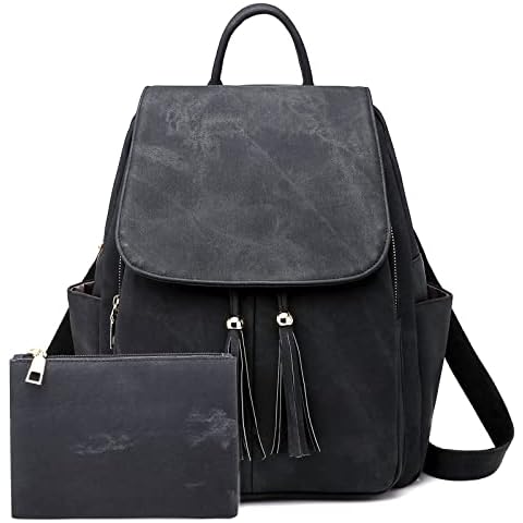 FORRICA Women's Fashion Backpack with Clutch Cover