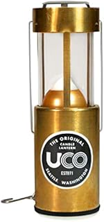 UCO Original Candle Lantern, Polished Brass
