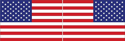 OTA Sticker Bumper Vinyl American Flag Native Proud Original (Left-Right) USA Decal Laptop for CAR Van Back Side Truck Window Decor Helmet Cell Phone Notebook DIY Tablet Gift