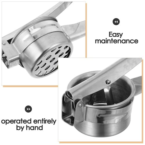 Exprimidor manual de acero inoxidable fácil de limpiar y sin resbalones para exprimir cítricos 4