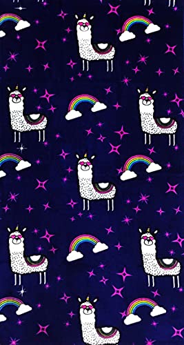 YIFONTIN Kids Beach Towel Super Soft Absorbent Throw Blanket 100% Cotton 24”X48” for Kids Swimming Bath Travel Sports Holiday Camping and Picnic,...