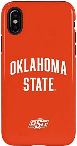 Skinit Pro Phone Case Compatible with iPhone X - Officially Licensed Oklahoma State University Black Jersey Design