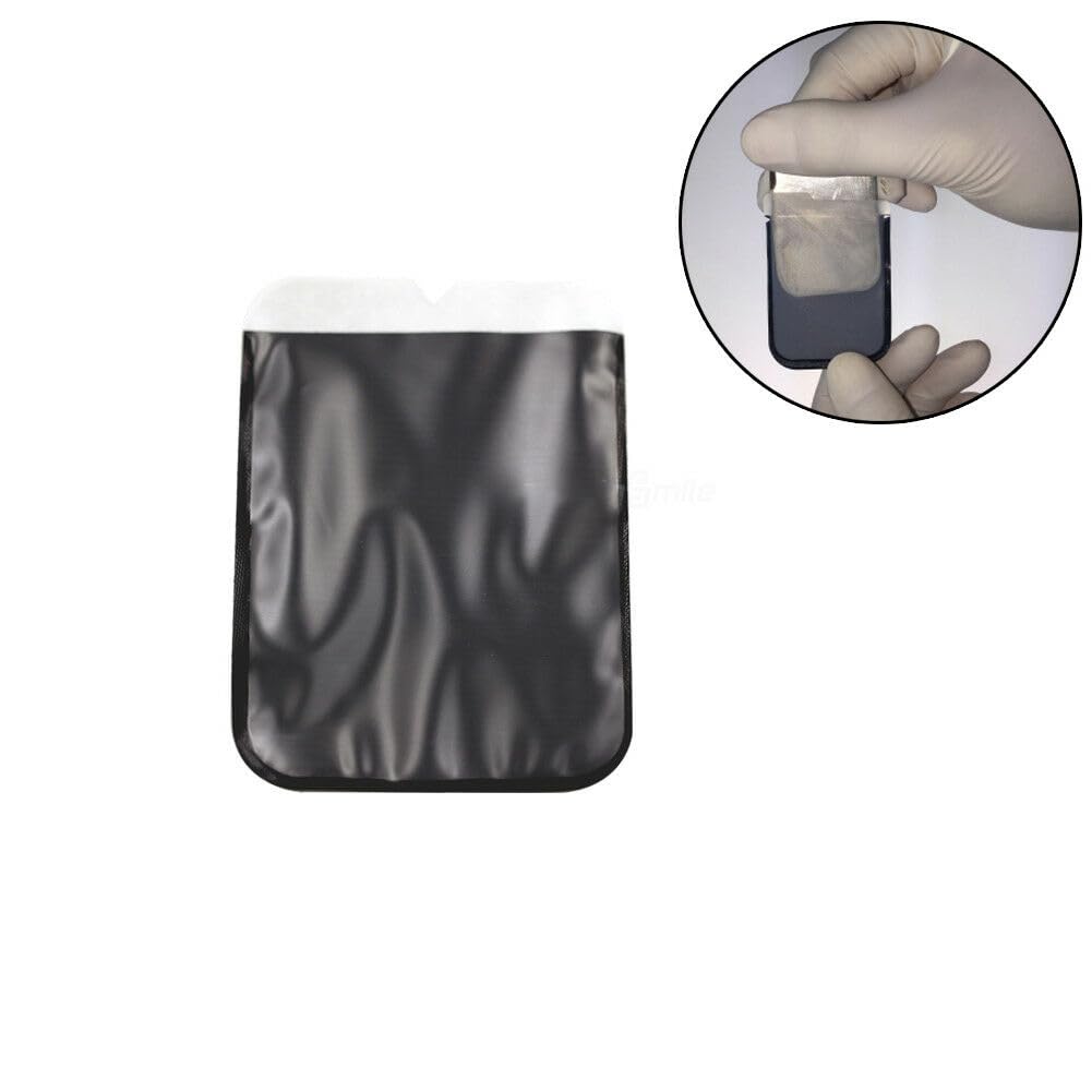Dental X-Ray Barrier Envelopes 100pcs Phosphor Plate Envelope for Dental X-Ray Phosphor Plate Imaging Sensorr (Short Side Opening #0)