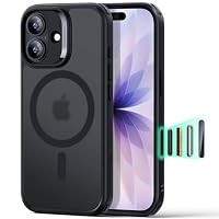 ESR for iPhone 17 Case, Camera Control Cover, Compatible with MagSafe Accessories, Military-Grade Drop Protection, Shock-Absorbing Air Guard Corners, Hybrid Series, Frosted Black