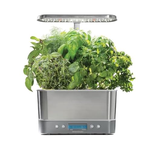 AeroGarden Harvest Elite Stainless 6-Pod