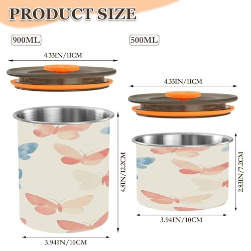 Contenedor hermético para café de acero inoxidable 30oz miniatura 2