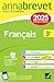 Annales du brevet Annabrevet 2025 Français 3e - Nouveau brevet: sujets corrigés & méthodes pour réussir son brevet pour günstig Kaufen-Annales du brevet Annabrevet 2025 Français 3e - Nouveau brevet: sujets corrigés & méthodes pour réussir son brevet