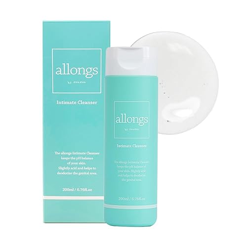 Miniatura 1 de allongs - Limpiador íntimo, 6.8 fl oz, lavado femenino, pH equilibra, lavado íntimo para mujeres, limpiador de piel sensible, cuidado femenino, 6.76