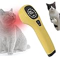 KTS Vet Red Light Therapy Device for Pain Relief From Arthritis, Otitis, Hip Dysplasia and Wounds Healing, 650 & 808 nm Cold Laser Therapy for Pets, Cats, Dogs, Horses, Cattle, Pigs and Husbandry