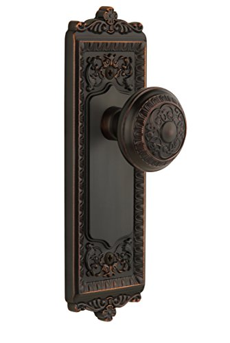 Grandeur 821764, Double Dummy, Timeless Bronze Plate With Windsor Knob #TOP2
